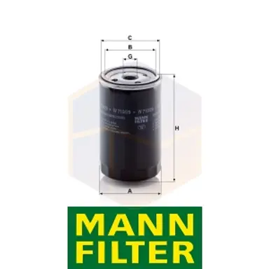 FILTRO ACEITE W 719/29 MANN