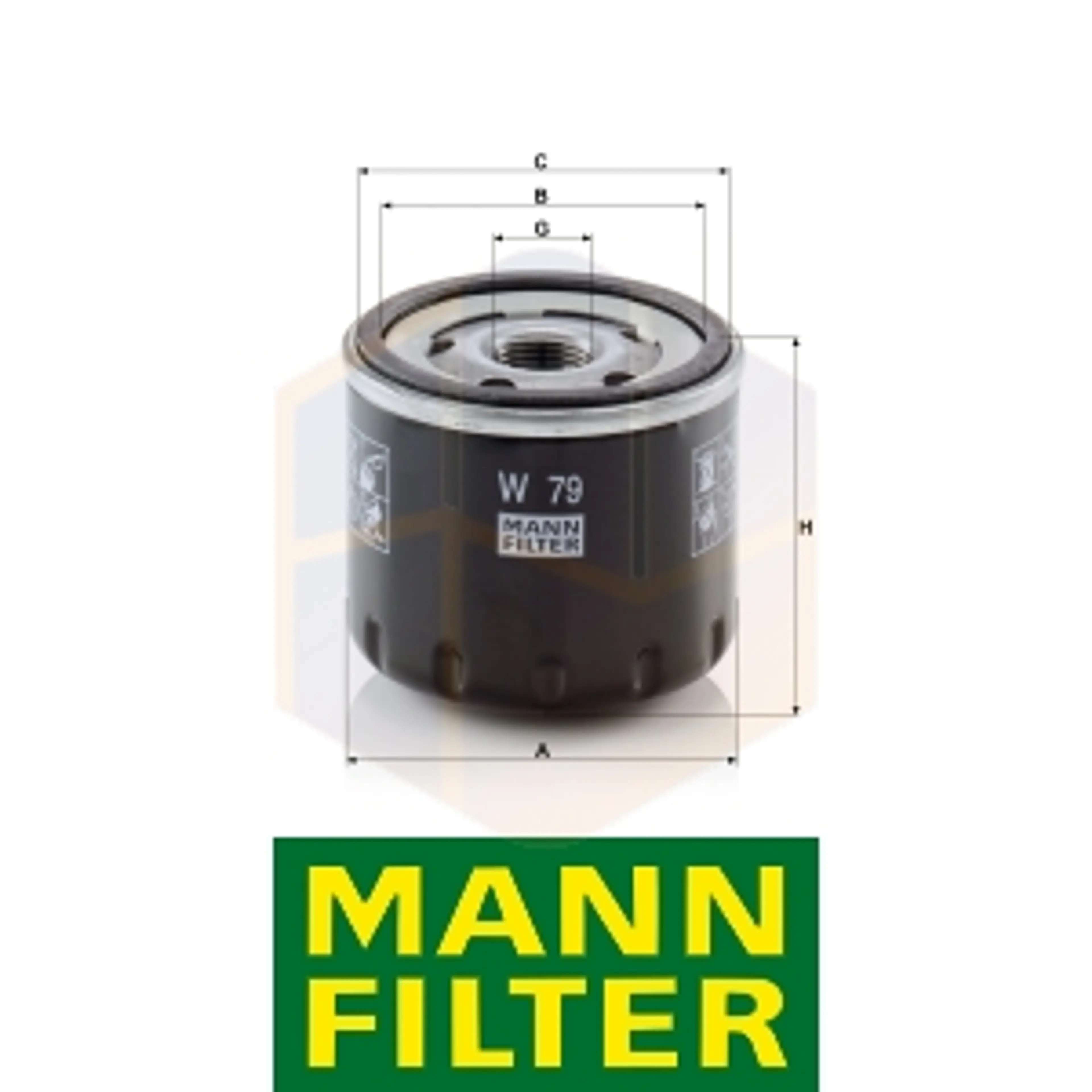 FILTRO ACEITE W 79 MANN