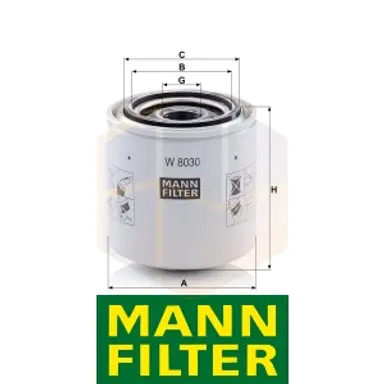 FILTRO ACEITE W 8030 MANN