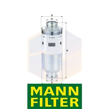 FILTRO ACEITE W 8033 MANN