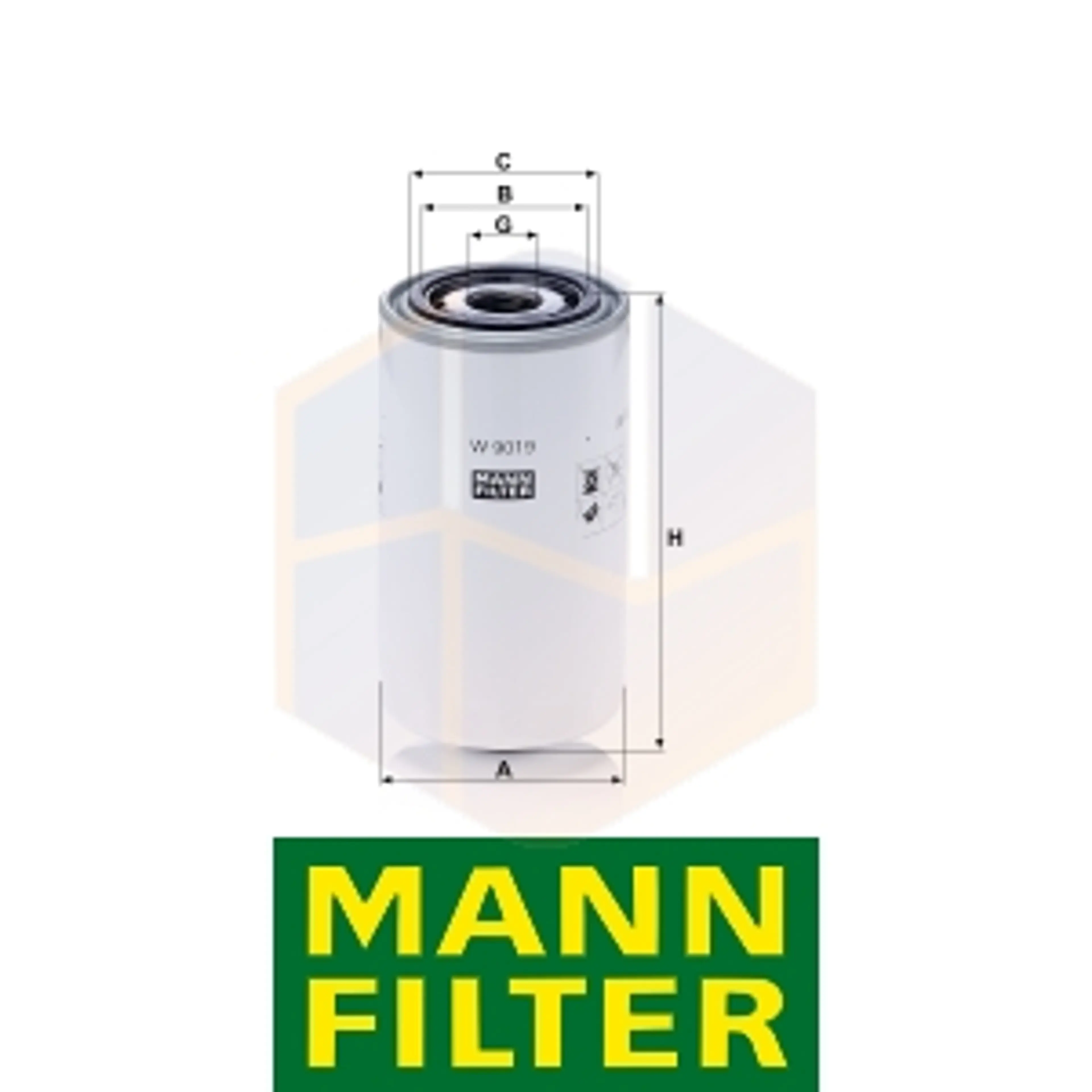 FILTRO ACEITE W 9019 MANN