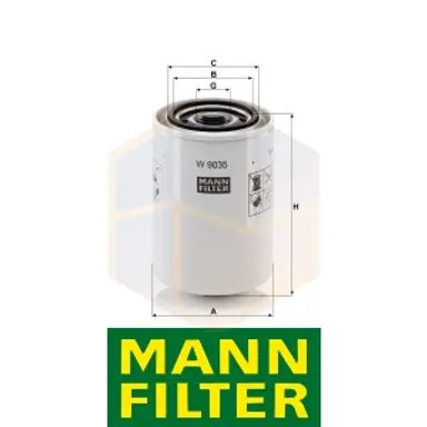 FILTRO ACEITE W 9035 MANN