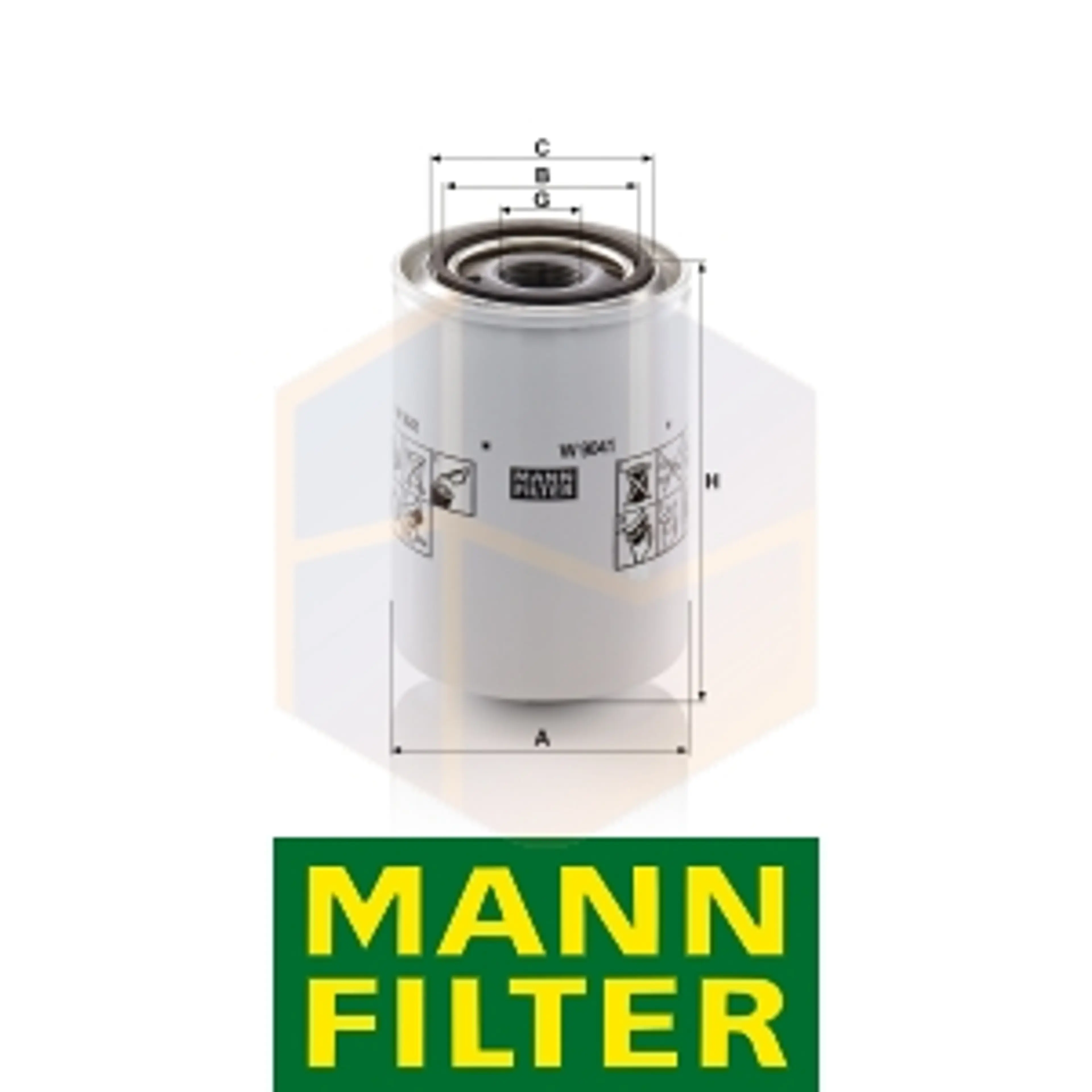 FILTRO ACEITE W 9041 MANN