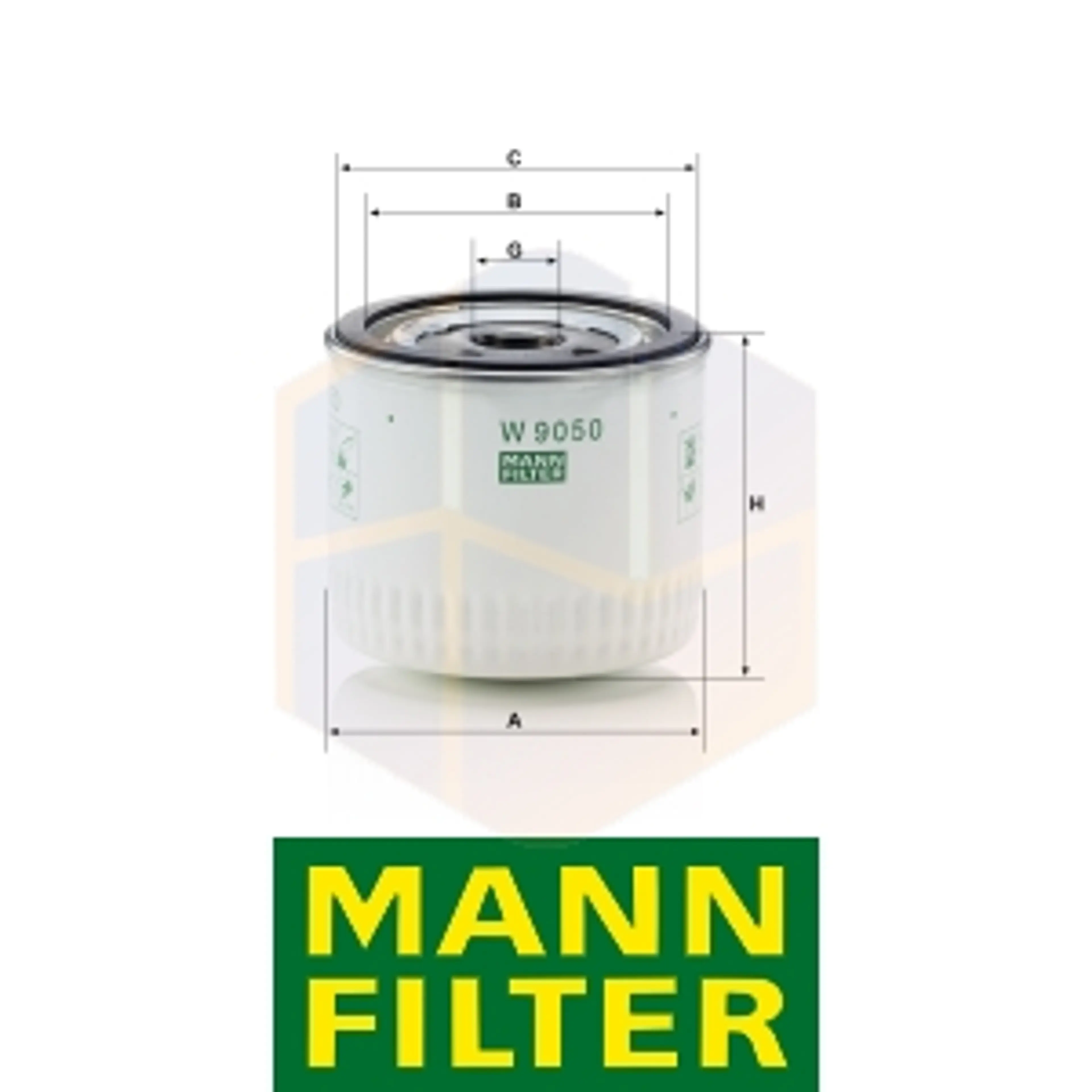 FILTRO ACEITE W 9050 MANN