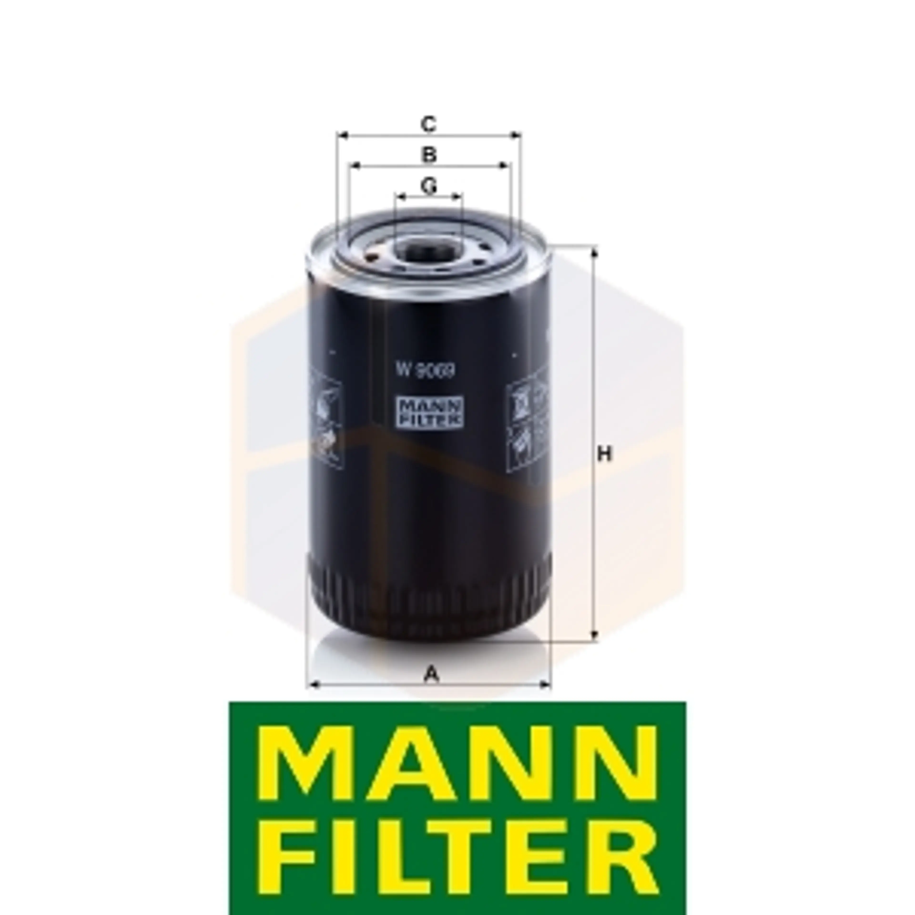 FILTRO ACEITE W 9069 MANN