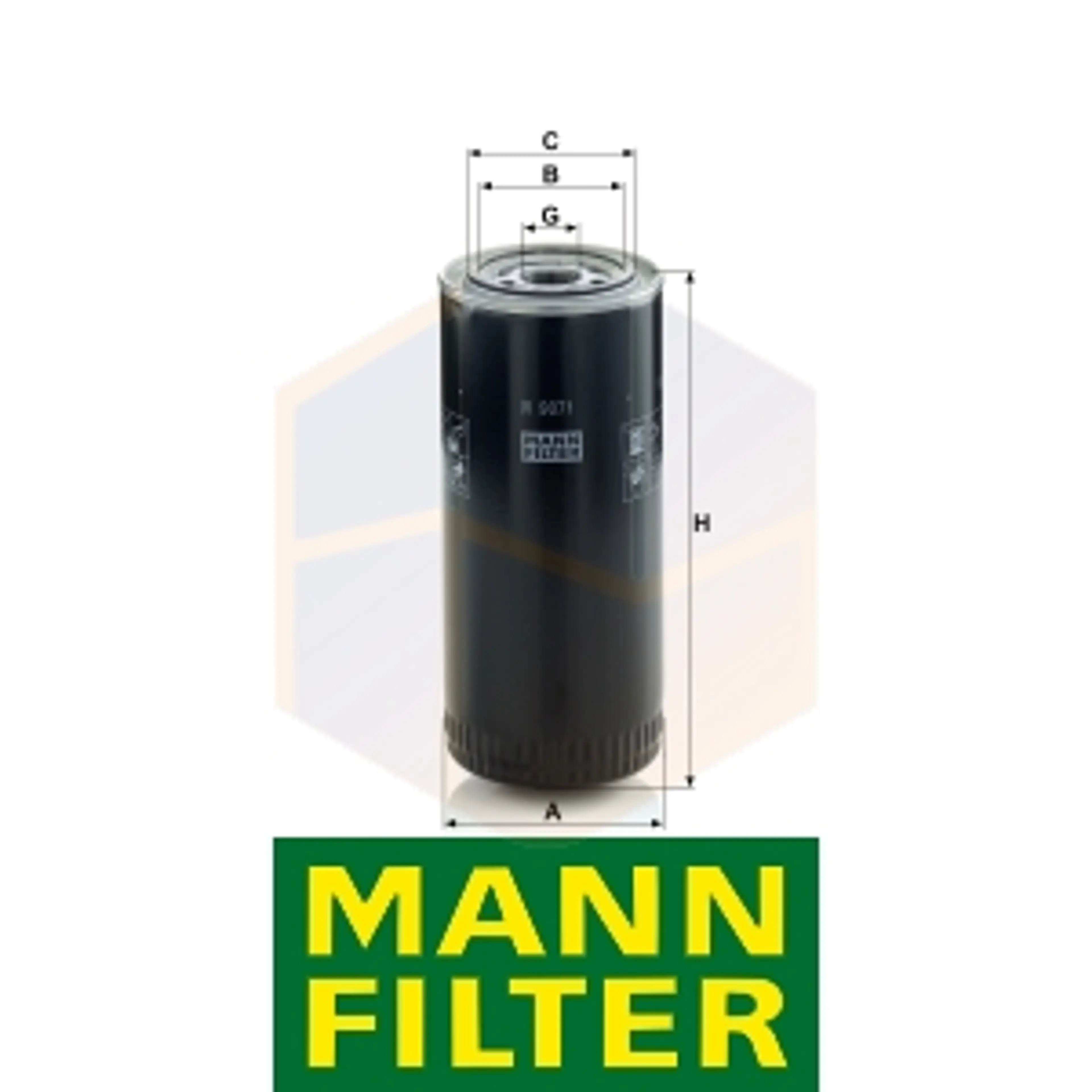 FILTRO ACEITE W 9071 MANN