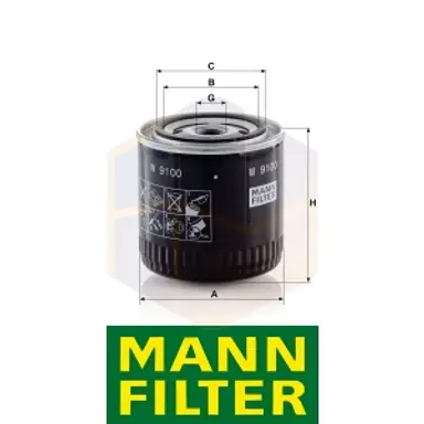 FILTRO ACEITE W 9100 MANN