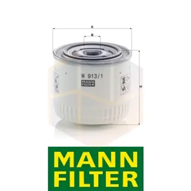 FILTRO ACEITE W 913/1 MANN