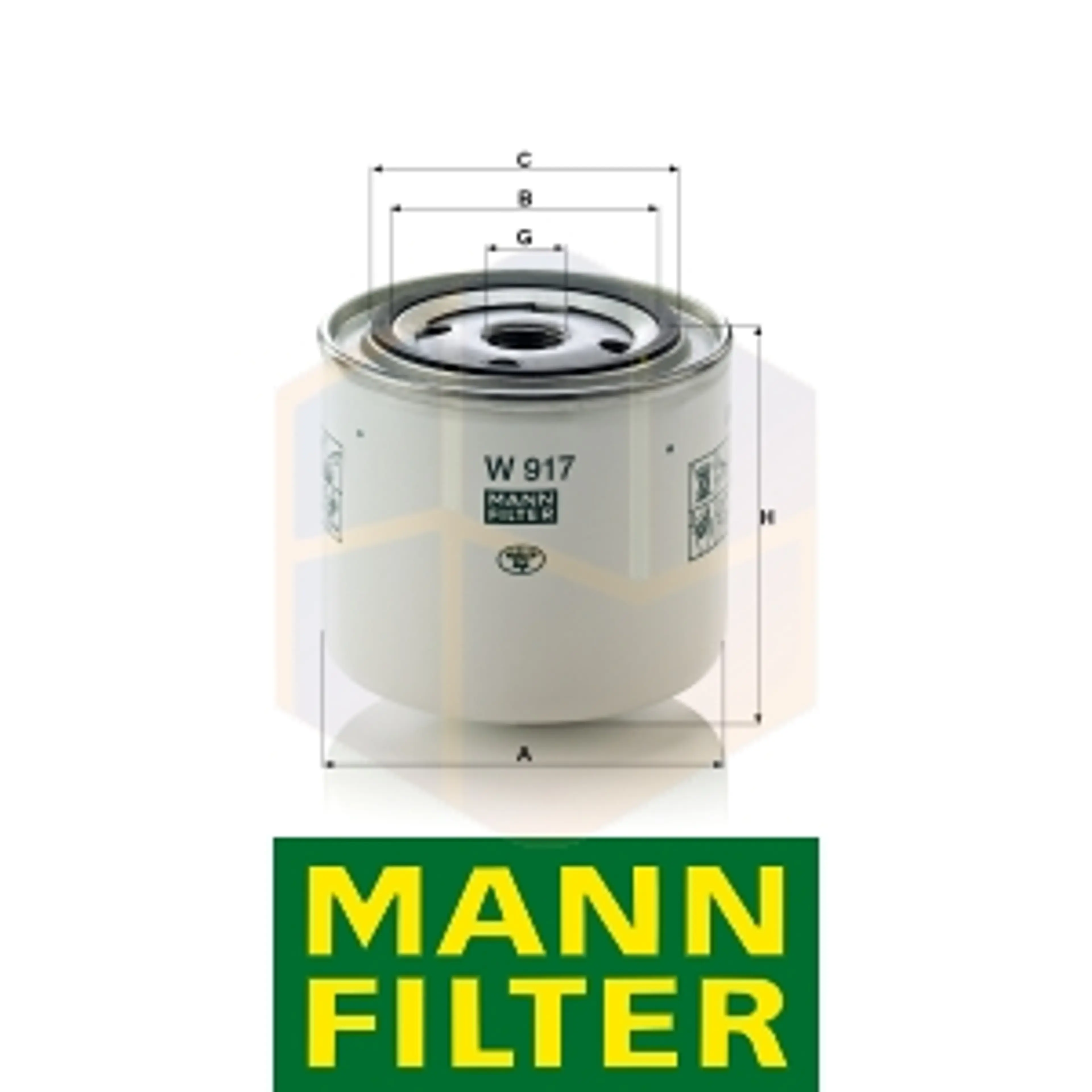 FILTRO ACEITE W 917 MANN