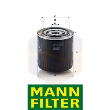 FILTRO ACEITE W 920/6 MANN