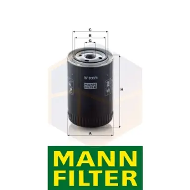 FILTRO ACEITE W 936/4 MANN