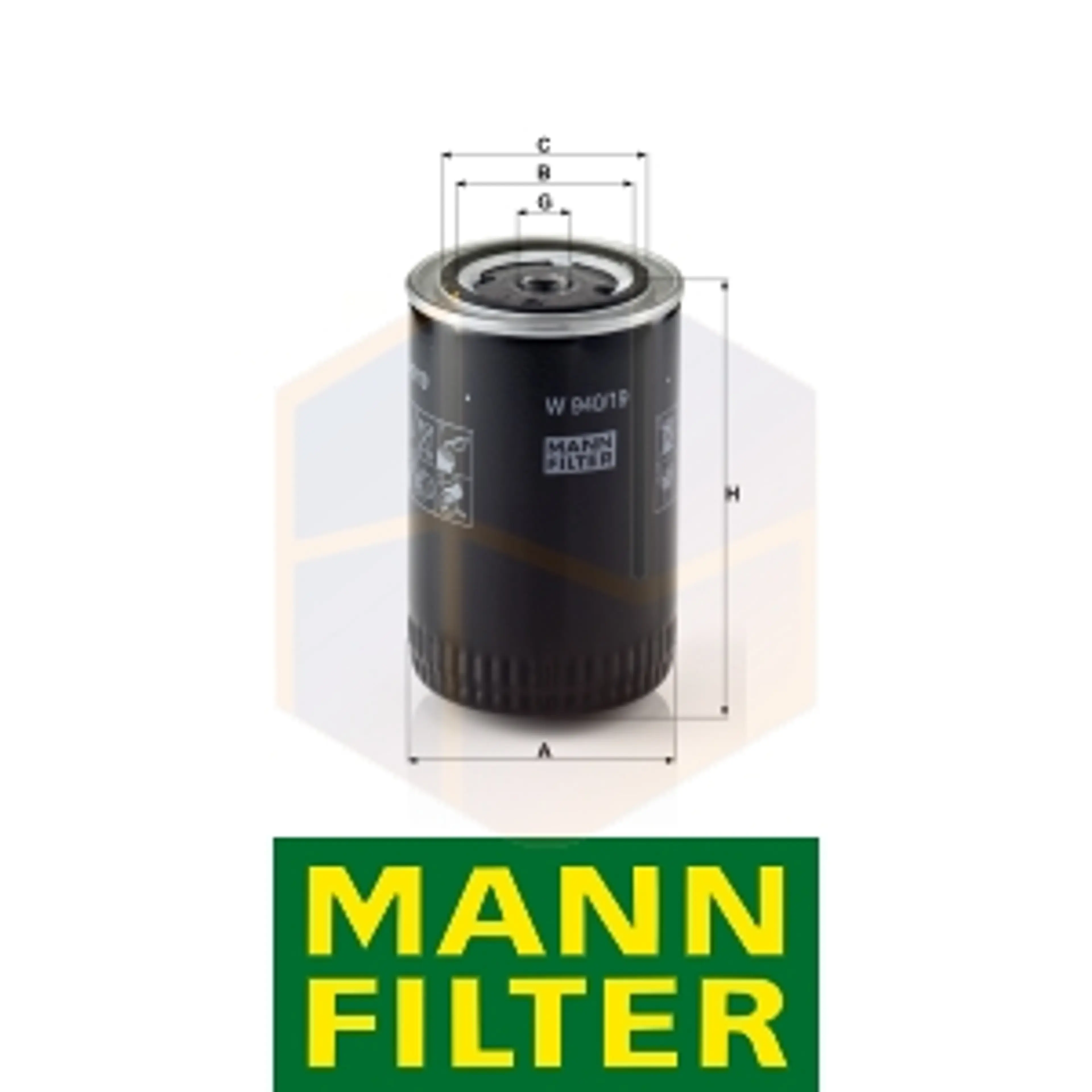 FILTRO COMBUSTIBLE W 940/19 MANN