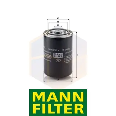 FILTRO ACEITE W 940/30 MANN