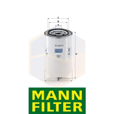 FILTRO HIDRÁULICO W 940/41 MANN