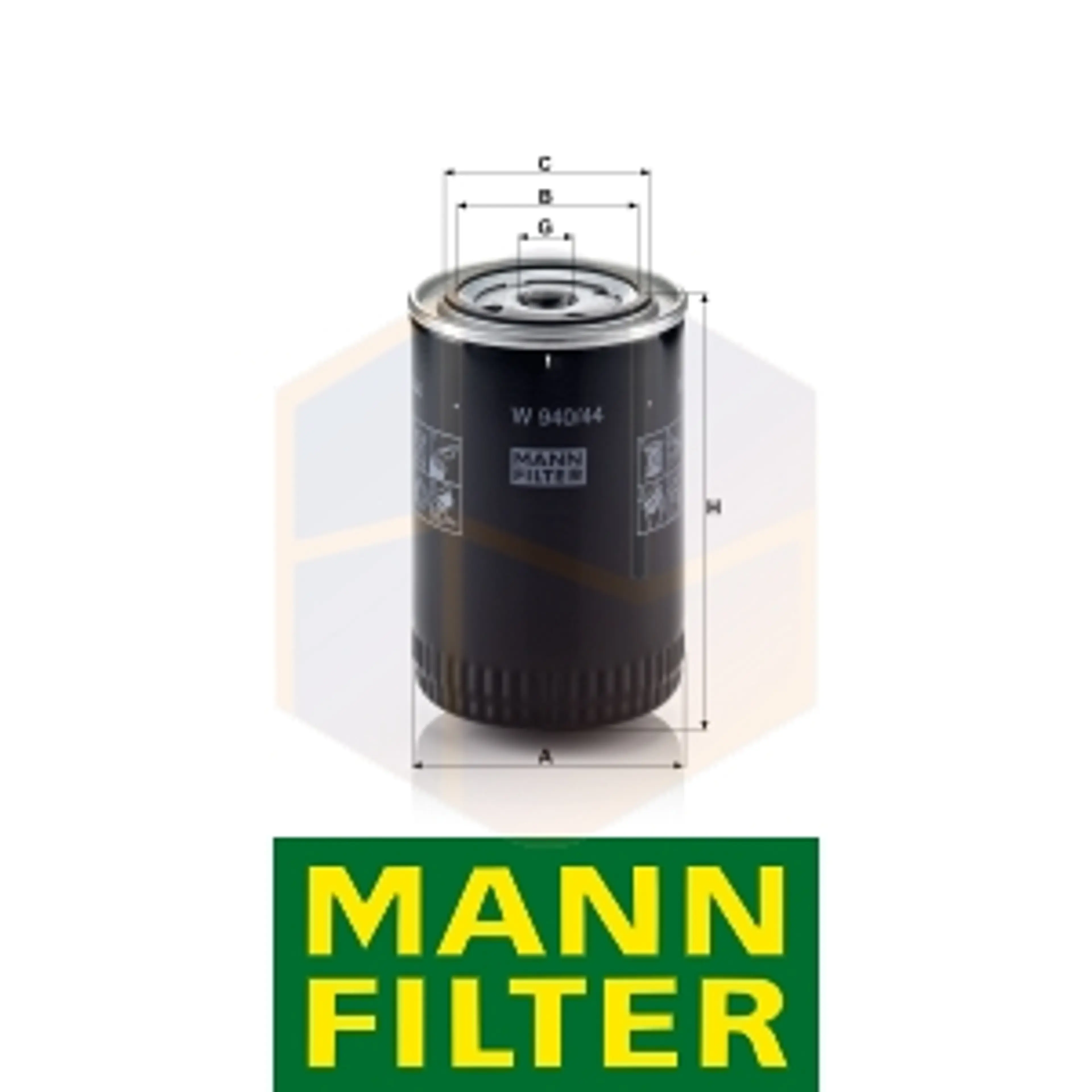 FILTRO ACEITE W 940/44 MANN