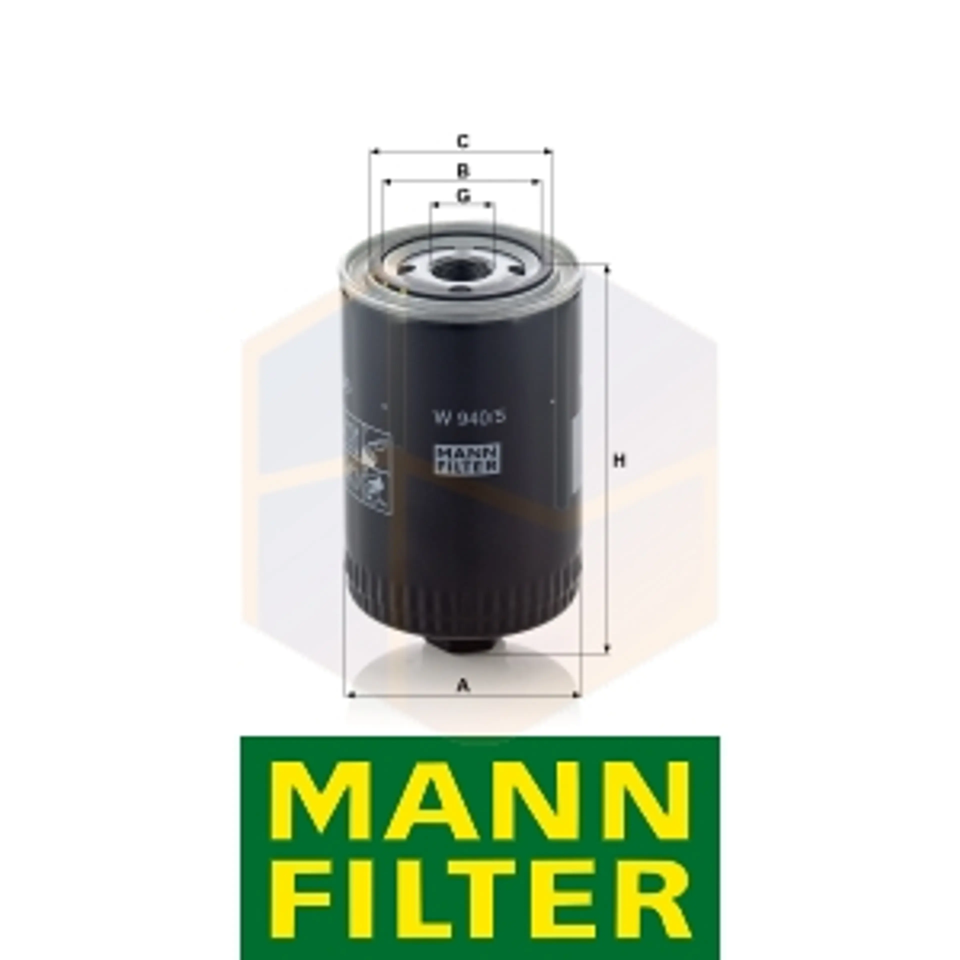 FILTRO ACEITE W 940/5 MANN