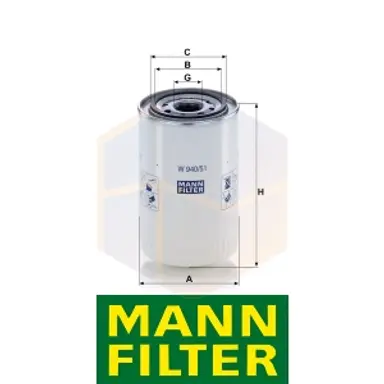 FILTRO HIDRÁULICO W 940/51 MANN