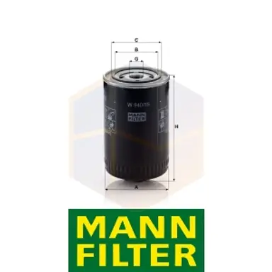 FILTRO ACEITE W 940/55 MANN