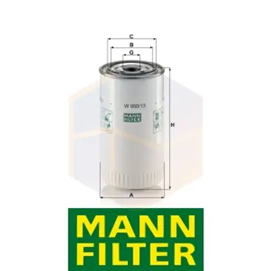FILTRO ACEITE W 950/13 MANN