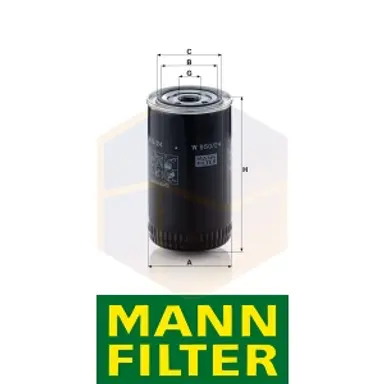 FILTRO ACEITE W 950/24 MANN