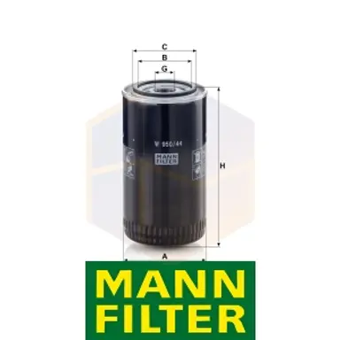 FILTRO ACEITE W 950/44 MANN