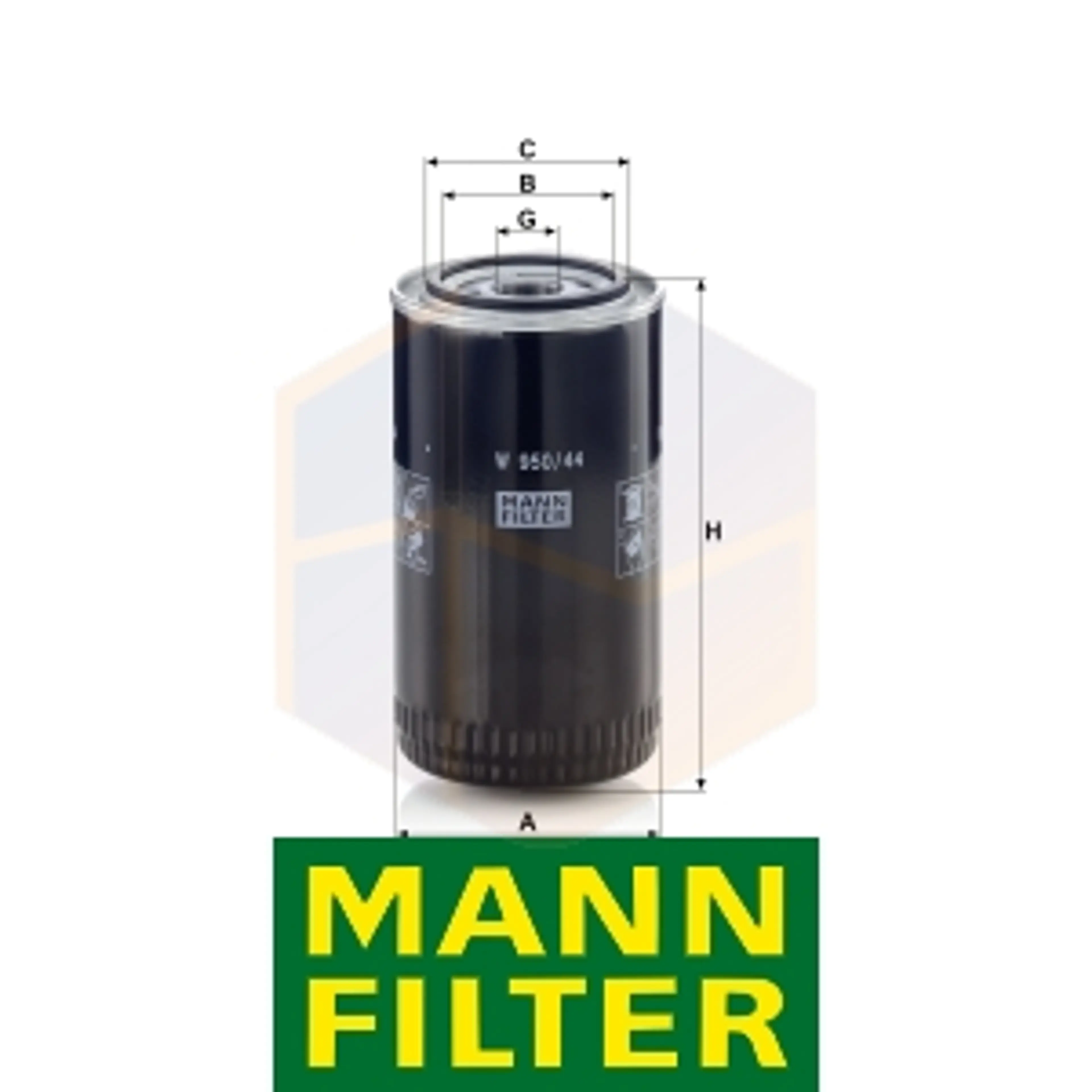 FILTRO ACEITE W 950/44 MANN