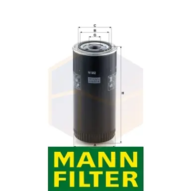 FILTRO ACEITE W 962 MANN