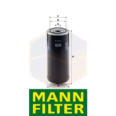 FILTRO HIDRÁULICO W 962/1 MANN