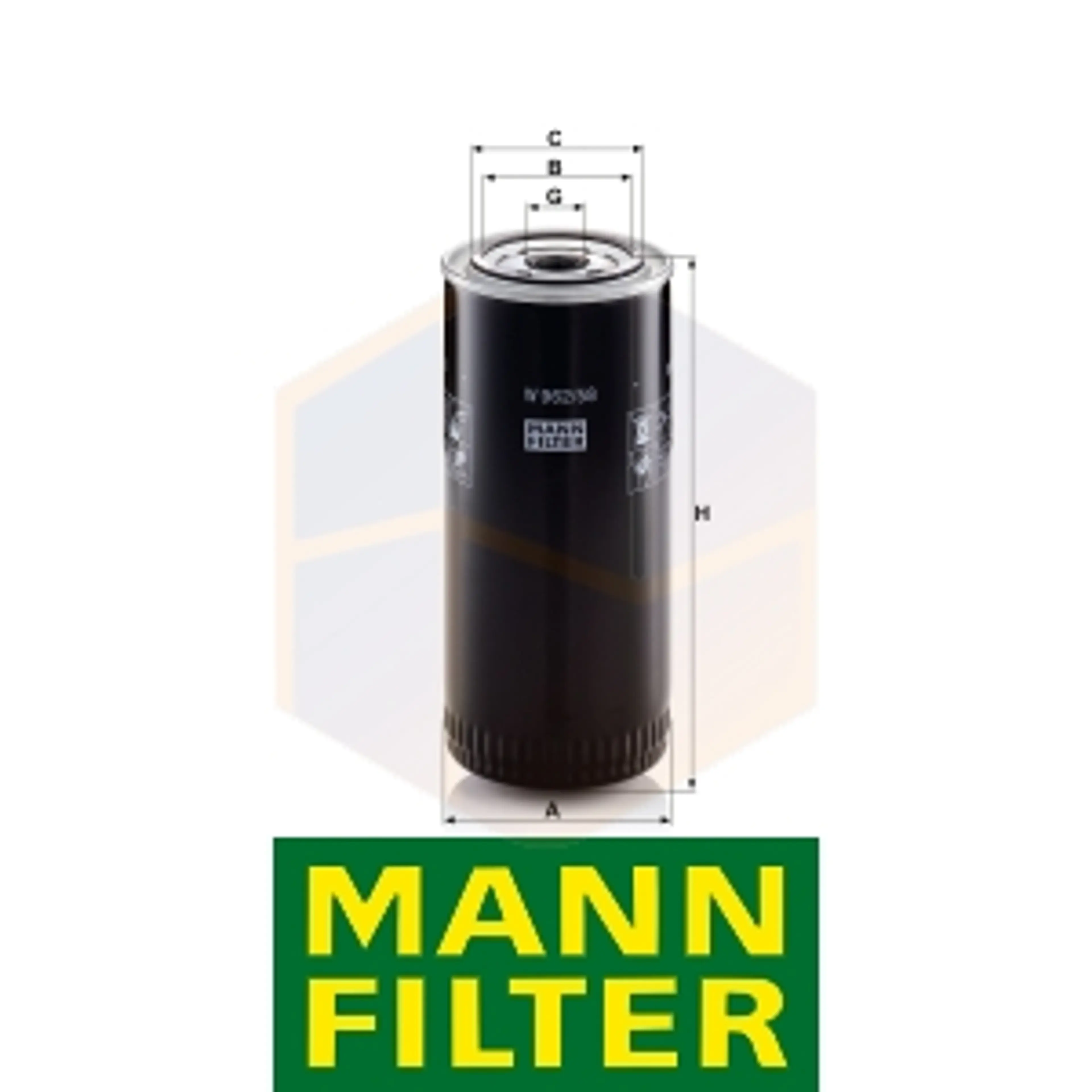 FILTRO ACEITE W 962/58 MANN