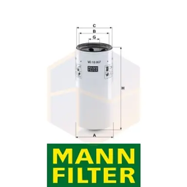 FILTRO HIDRÁULICO WD 10 007 MANN