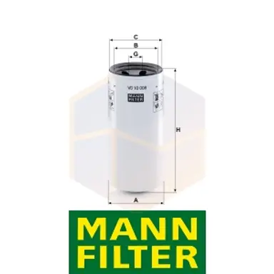 FILTRO HIDRÁULICO WD 10 008 MANN