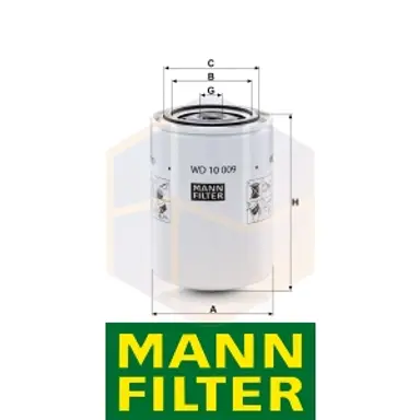 FILTRO HIDRÁULICO WD 10 009 MANN