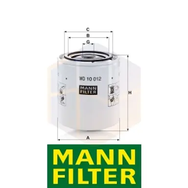 FILTRO HIDRÁULICO WD 10 012 MANN