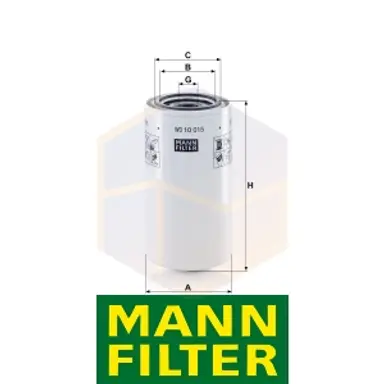 FILTRO HIDRÁULICO WD 10 015 MANN