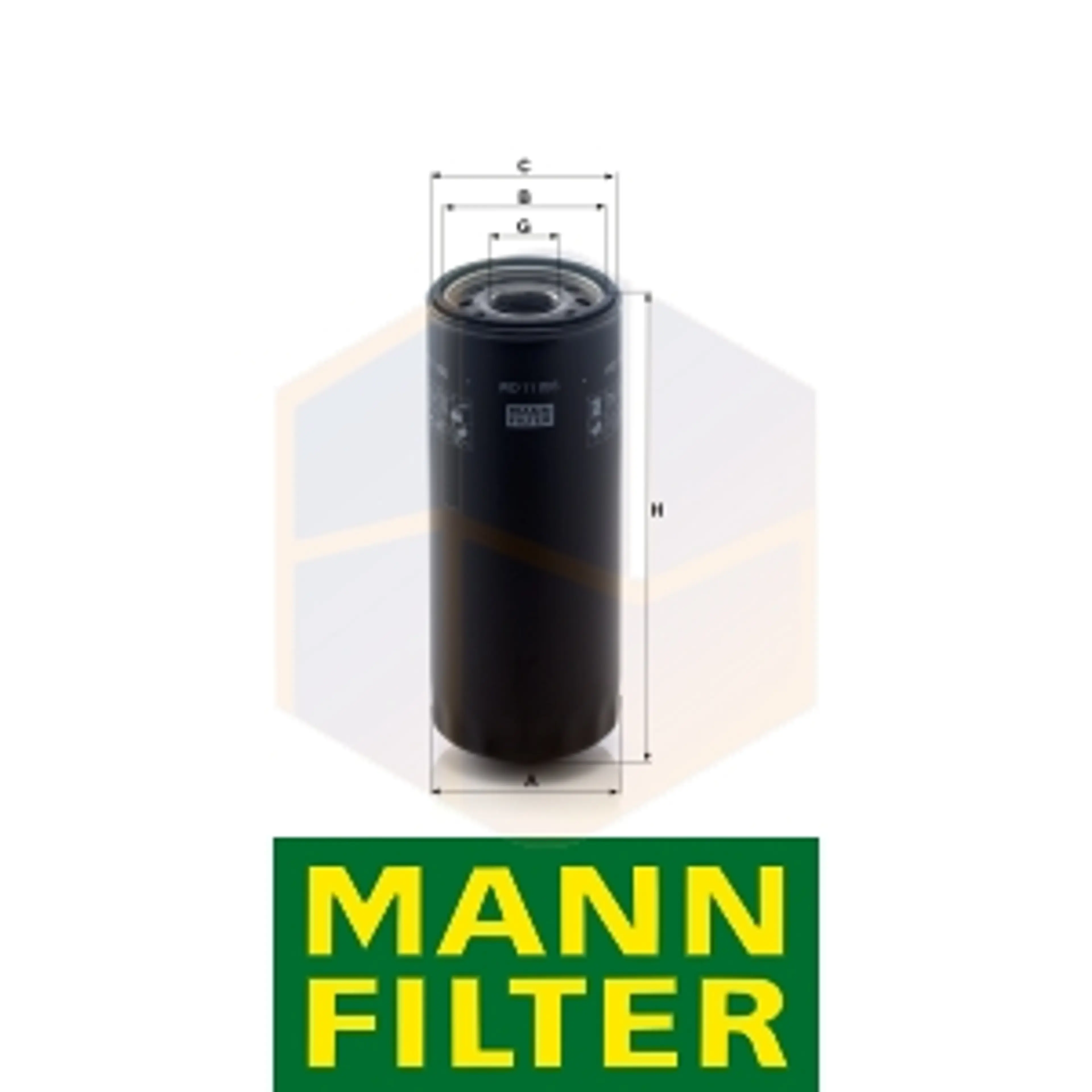 FILTRO HIDRÁULICO WD 11 003 MANN