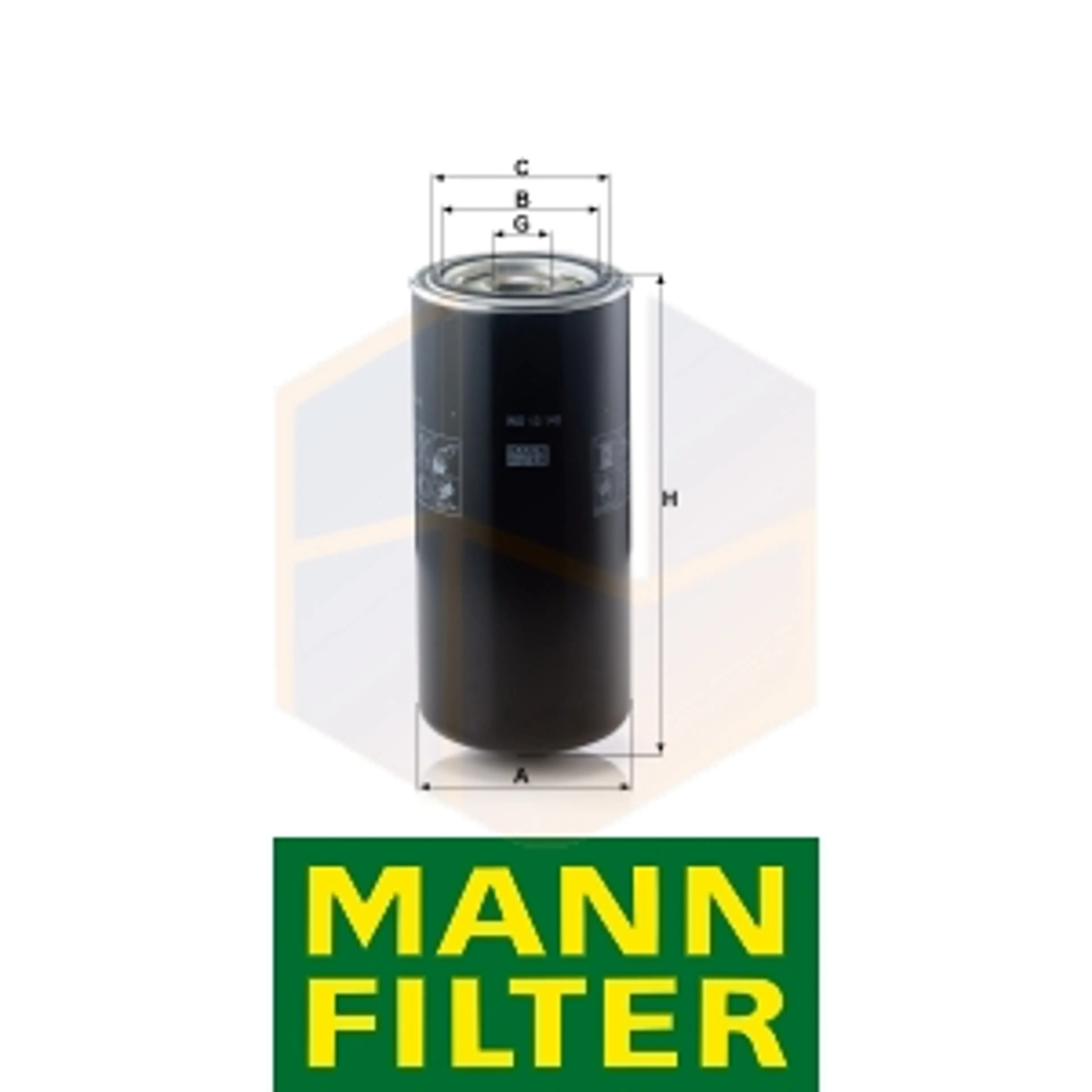 FILTRO ACEITE WD 13 145 MANN