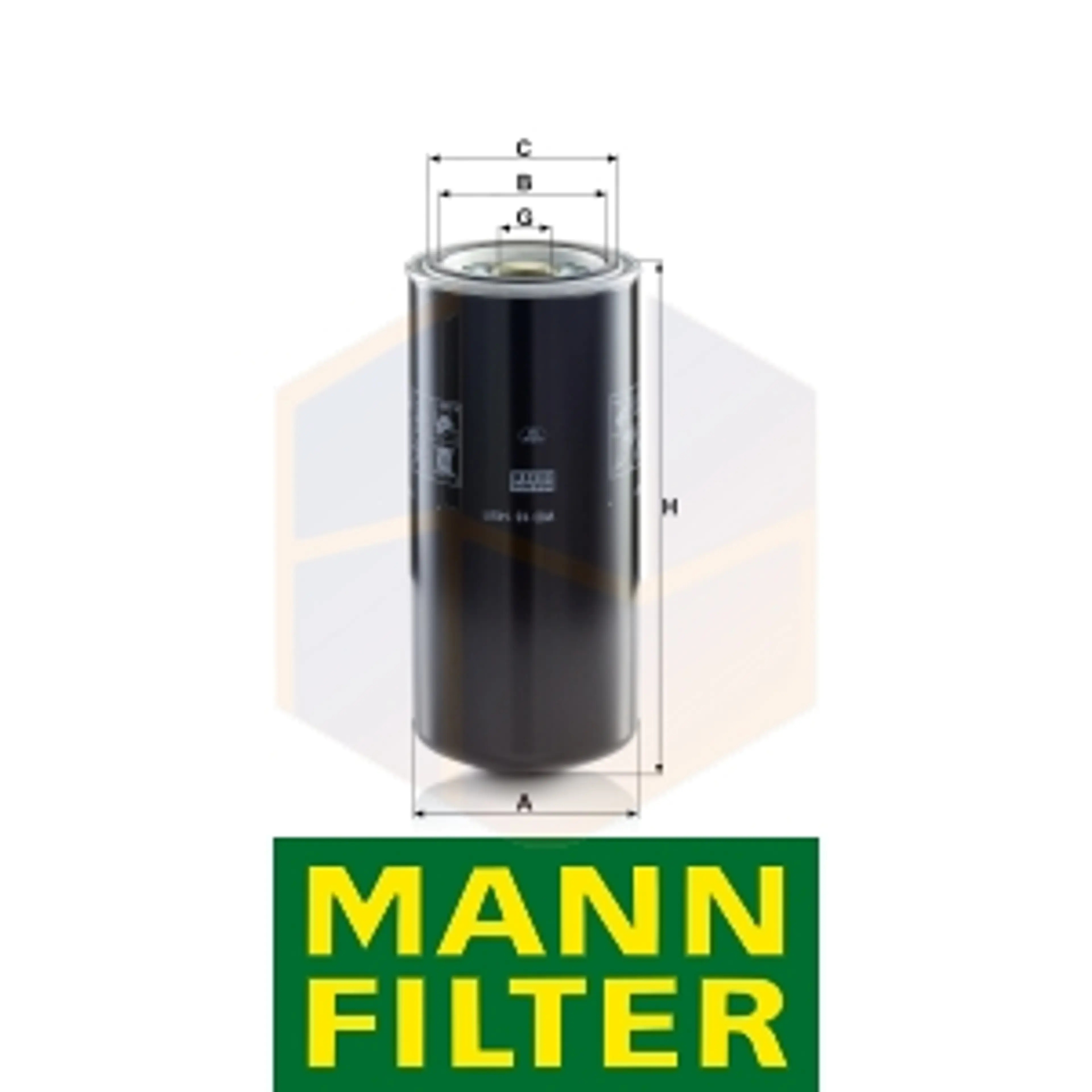 FILTRO ACEITE WD 13 145/1 MANN