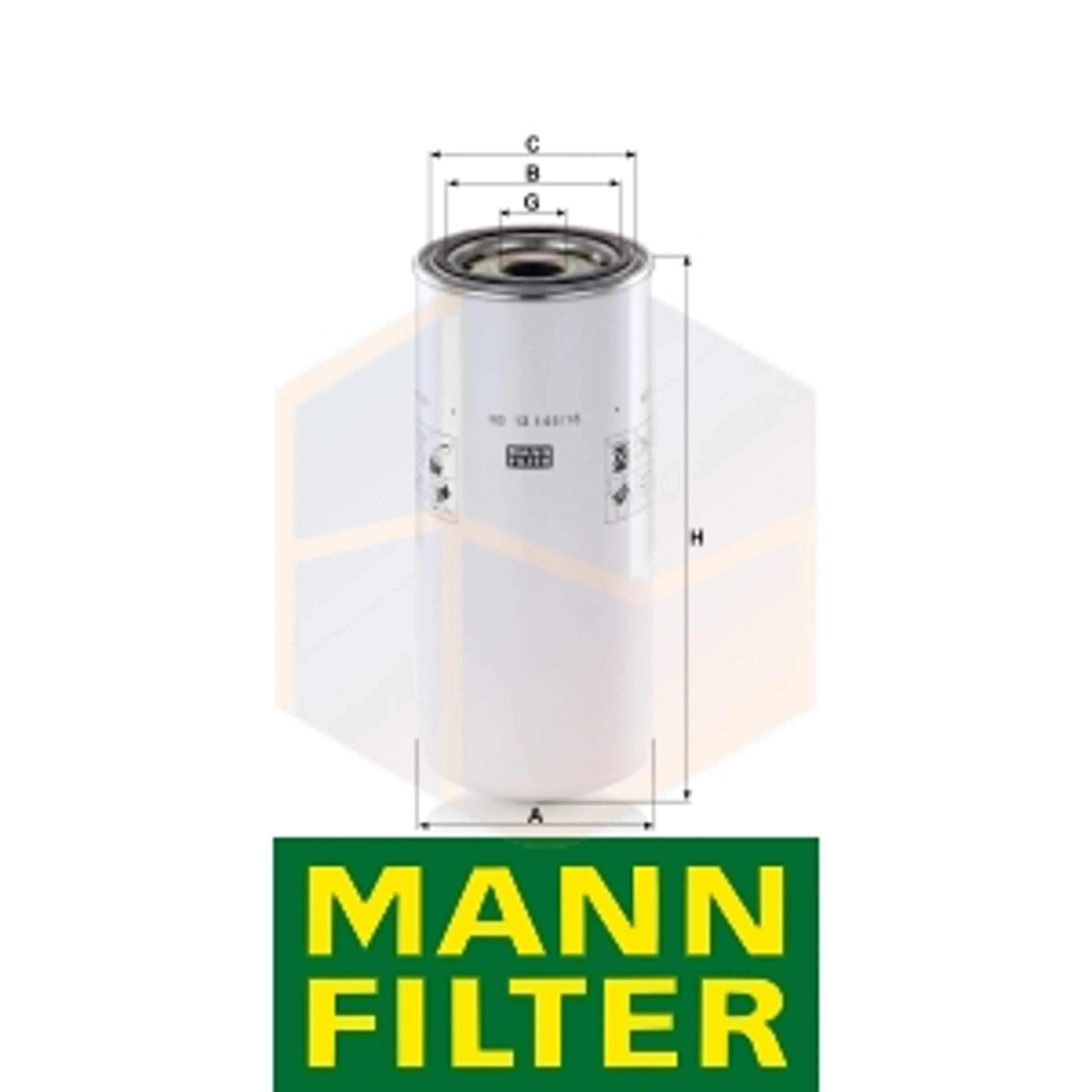 FILTRO ACEITE WD 13 145/18 MANN