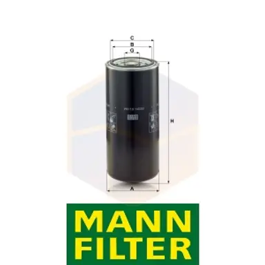 FILTRO ACEITE WD 13 145/20 MANN