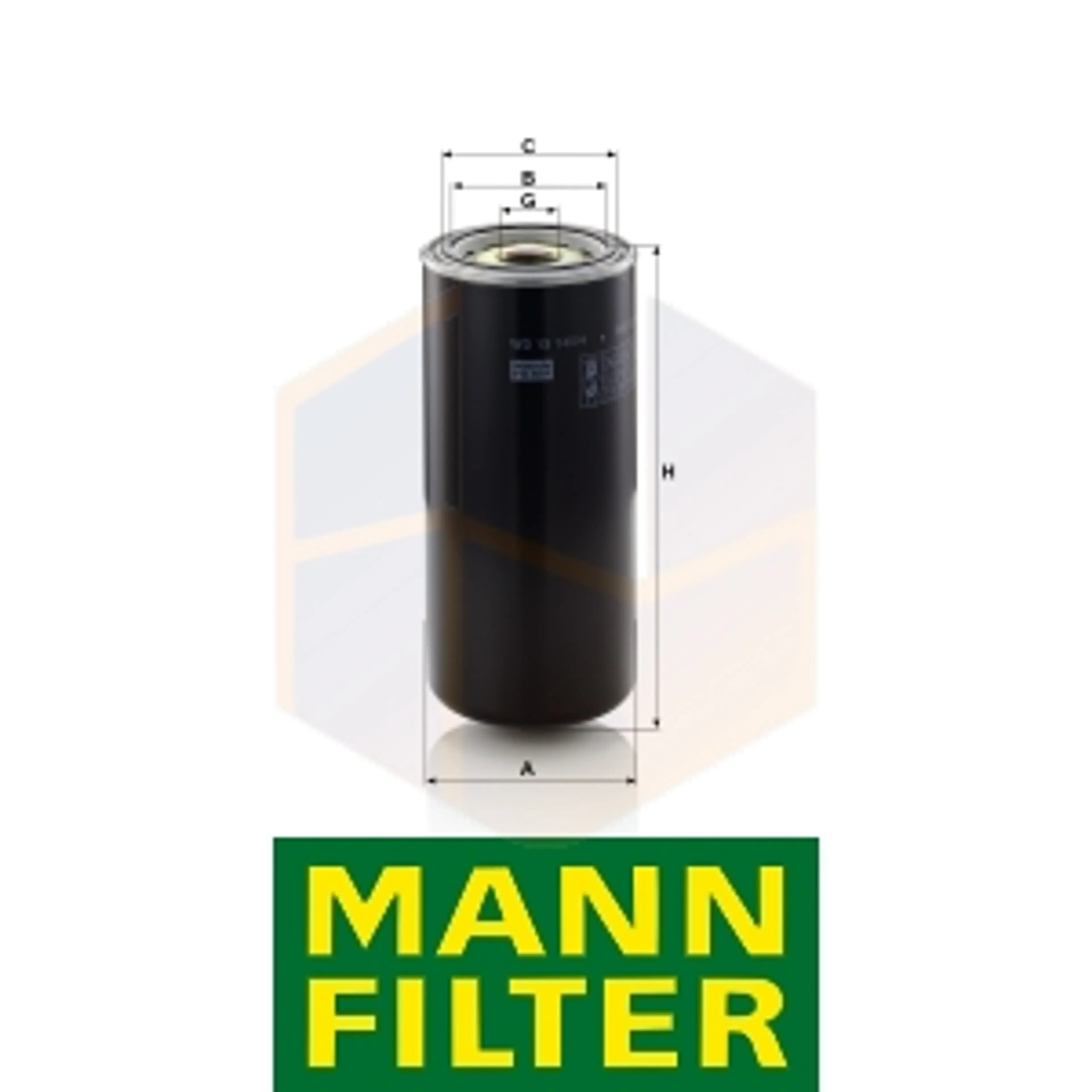 FILTRO ACEITE WD 13 145/4 MANN