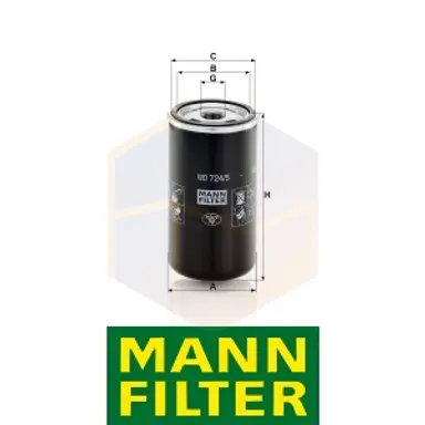 FILTRO HIDRÁULICO WD 724/5 MANN