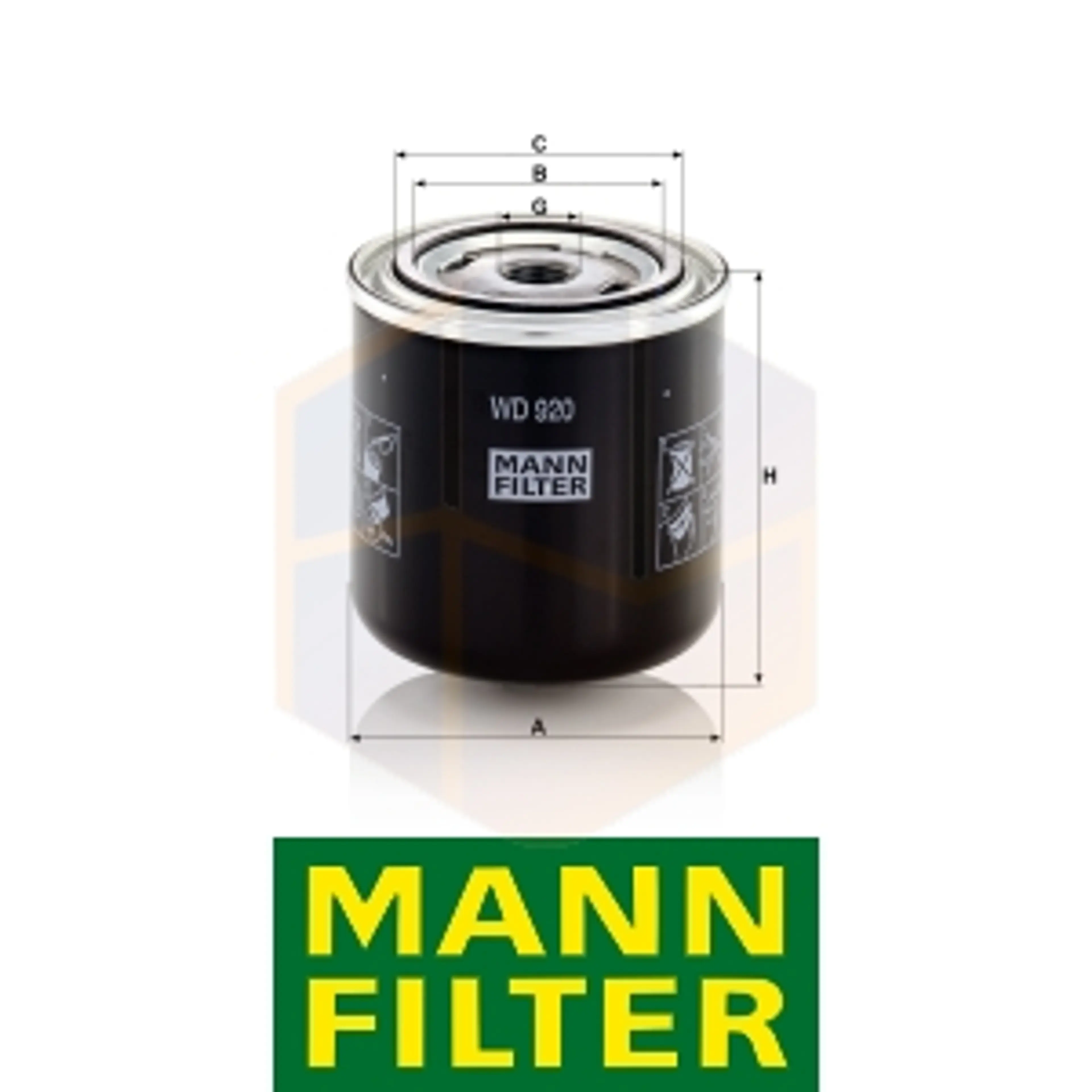 FILTRO HIDRÁULICO WD 920 MANN