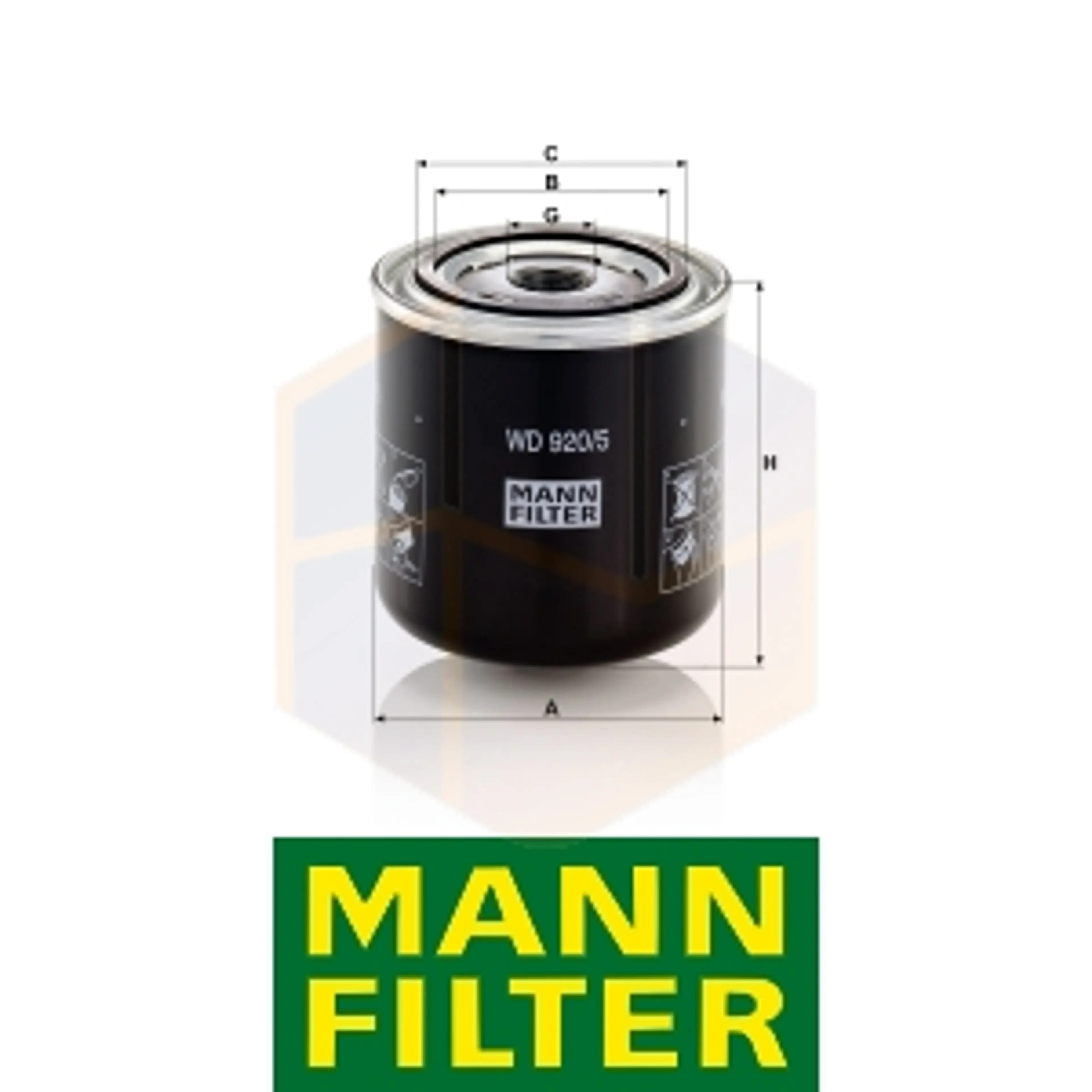 FILTRO HIDRÁULICO WD 920/5 MANN