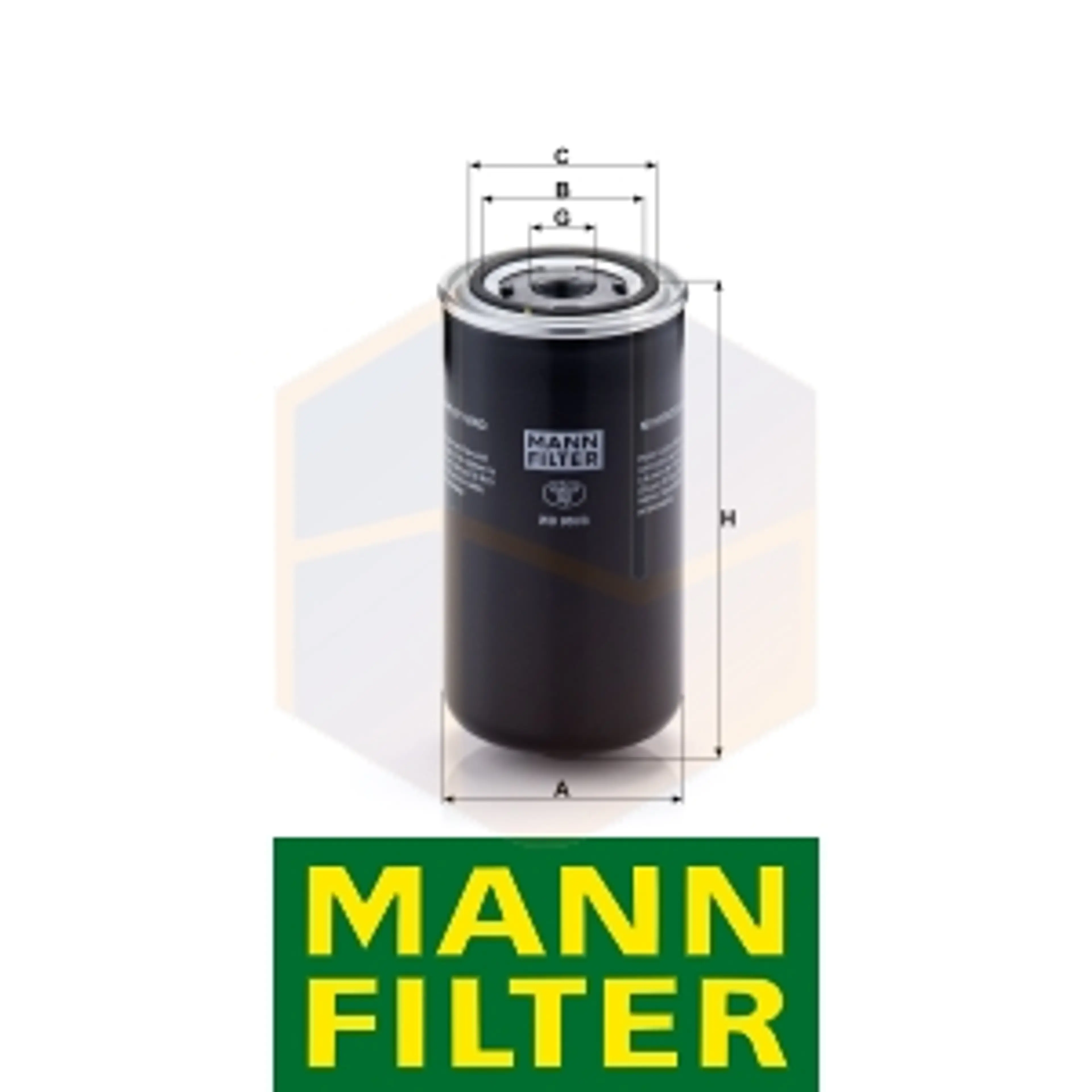 FILTRO HIDRÁULIICO WD 950/3 MANN