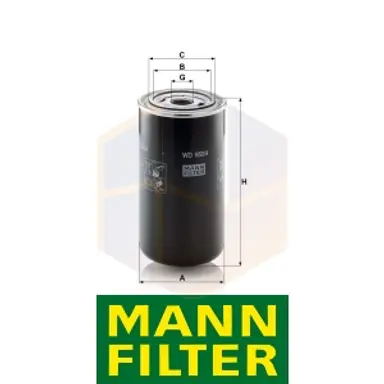 FILTRO HIDRÁULICO WD 950/4 MANN