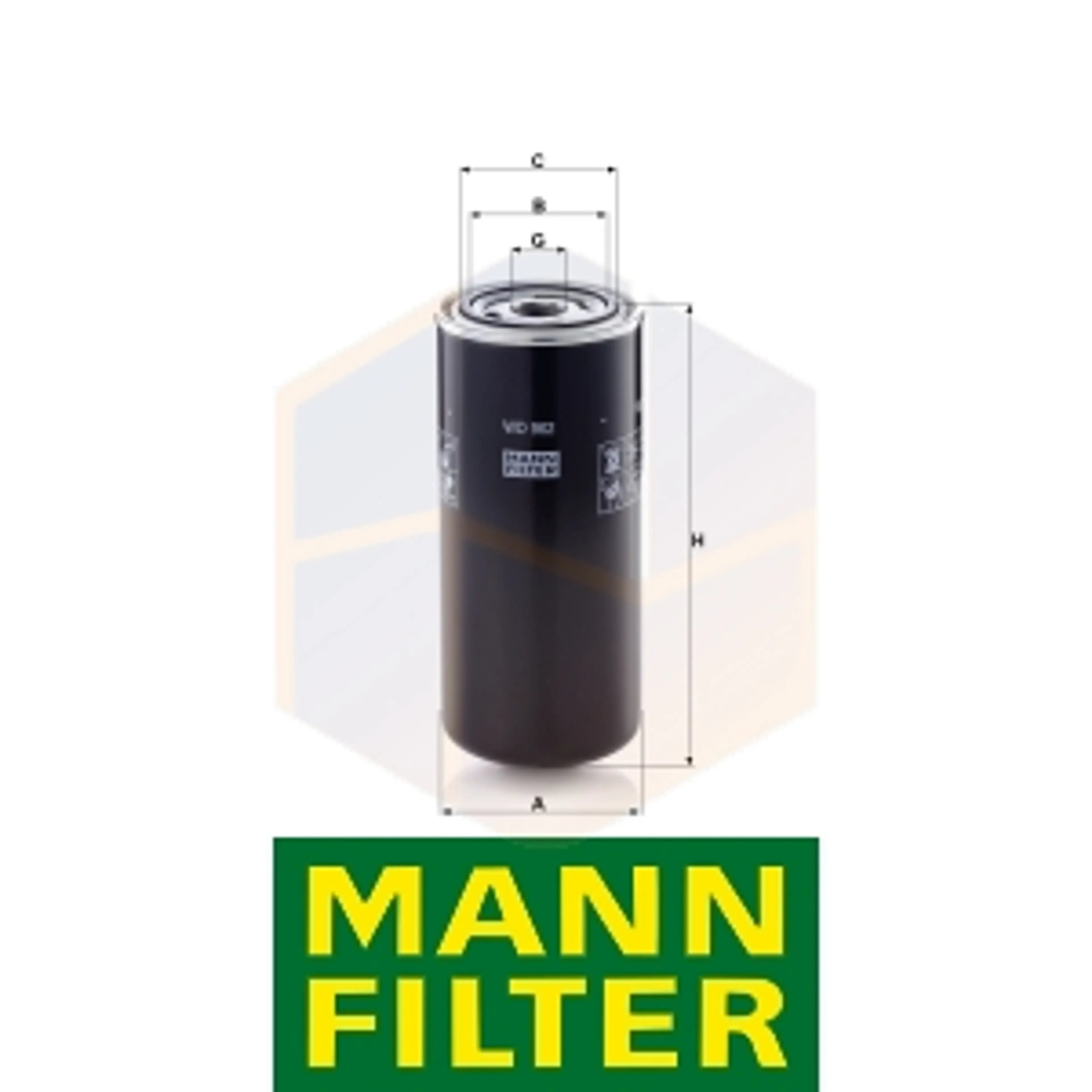 FILTRO ACEITE WD 962 MANN