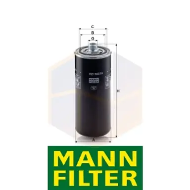 FILTRO HIDRÁULICO WD 962/19 MANN