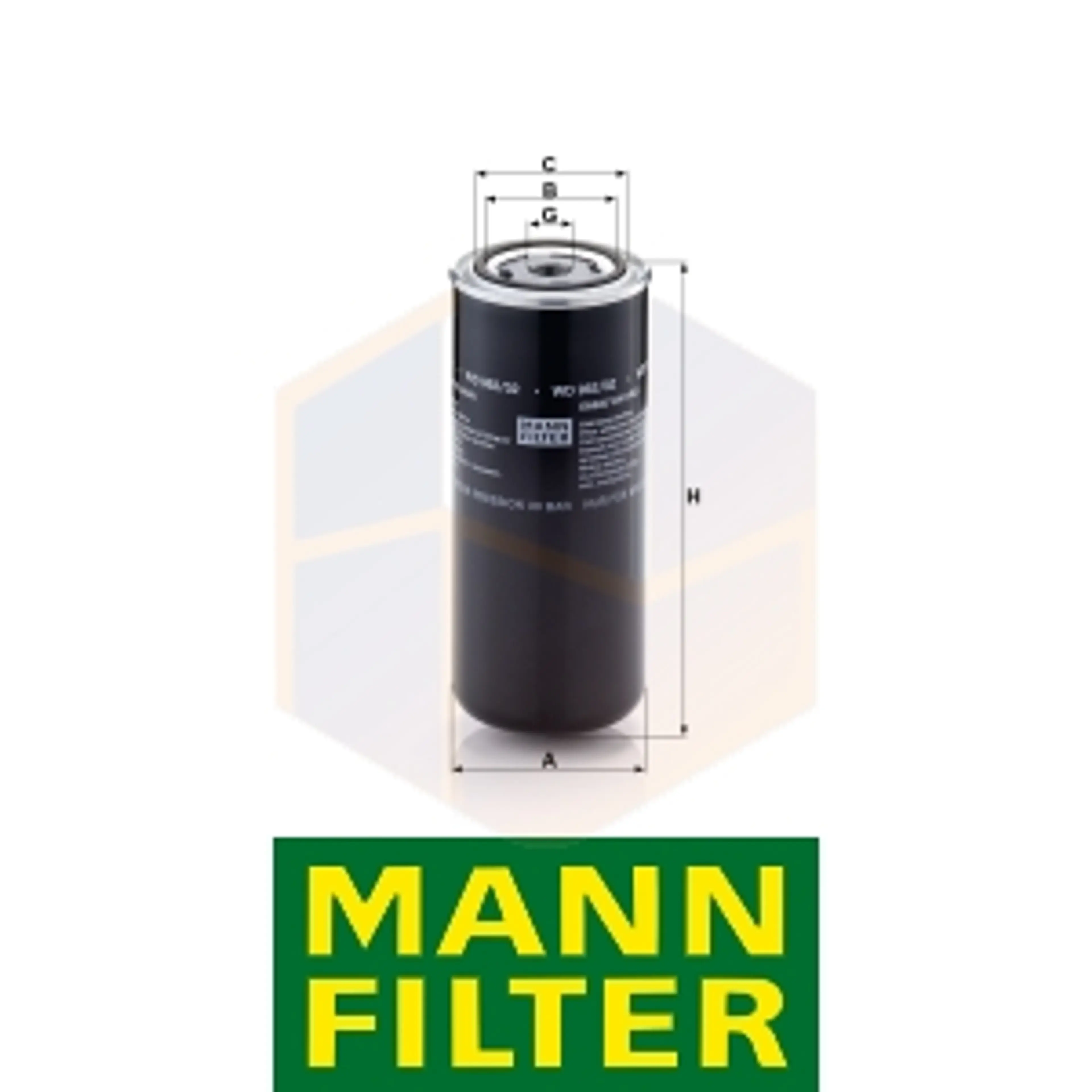 FILTRO ACEITE WD 962/32 MANN