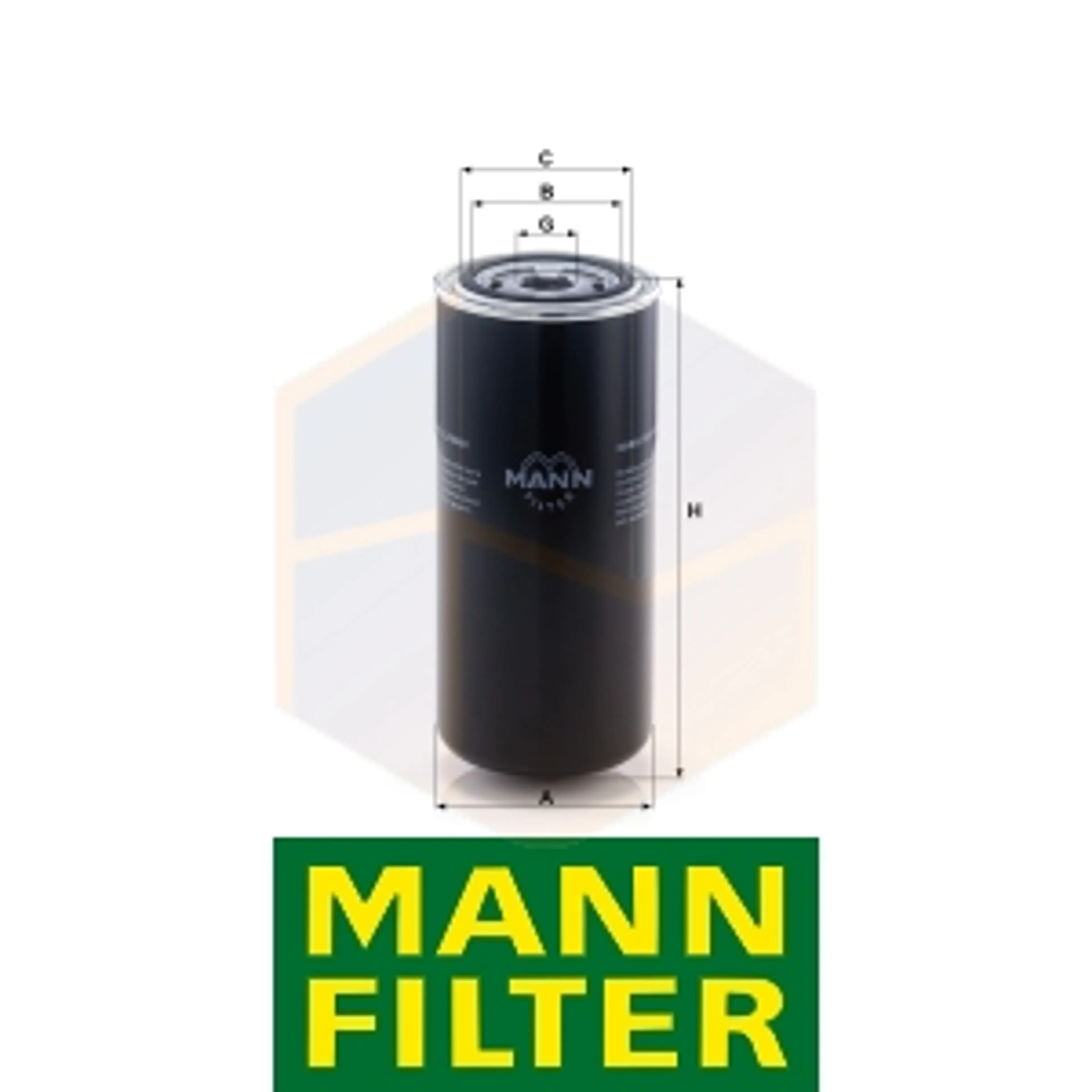 FILTRO ACEITE WD 962/8 MANN