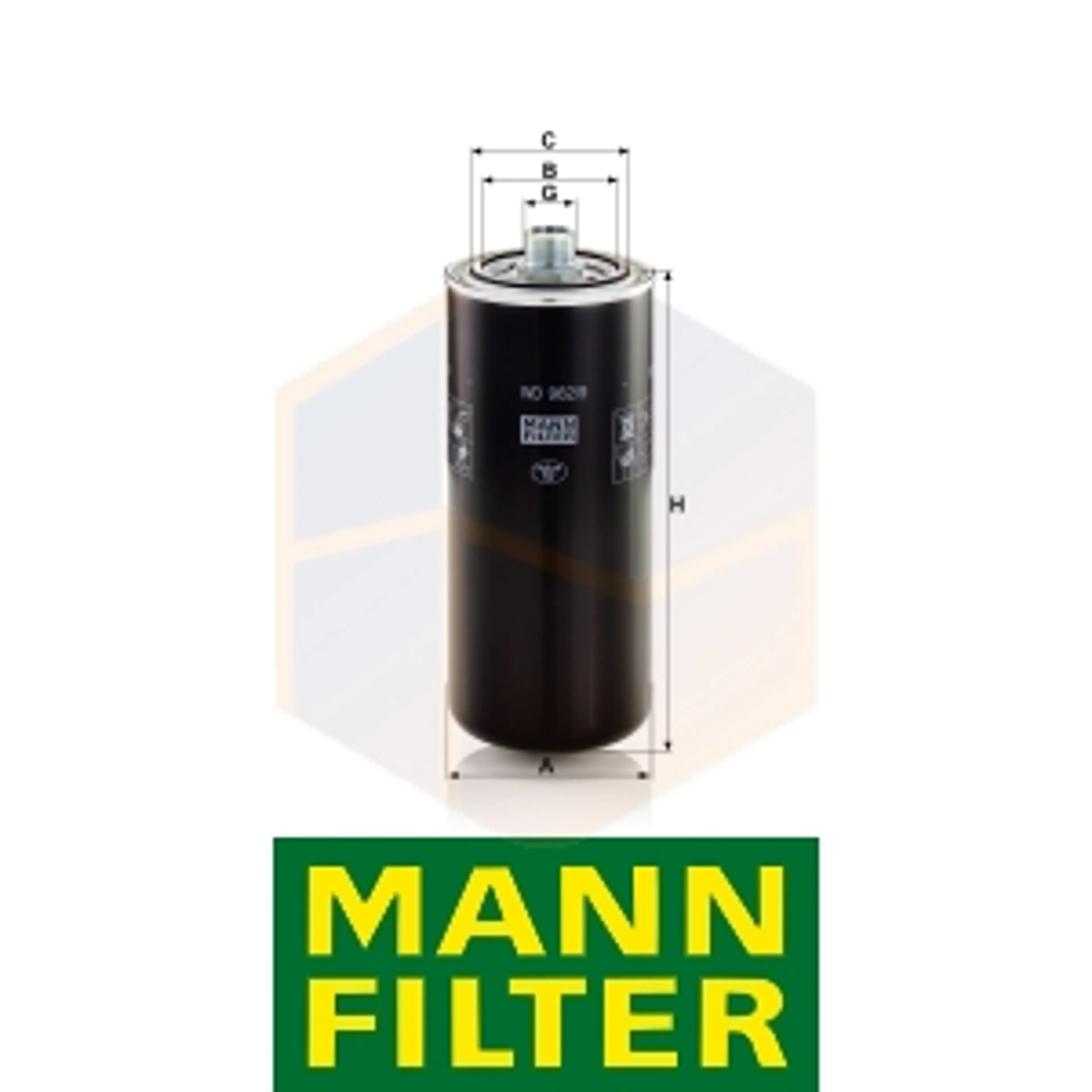 FILTRO ACEITE WD 962/9 MANN